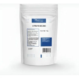 Citrato De Zinc 250 G Sin Sabor                                                                                                                       