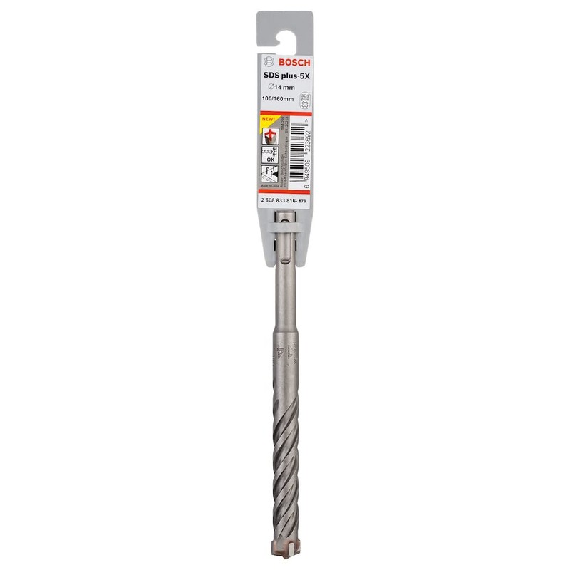 Bosch 1x PRO SDS plus-5X Hammer Drill Bit (for Reinforced