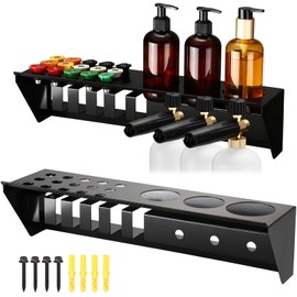 Otoolling Pressure Washer Gun Holder Foam Cannon Holder Wall Mount Foam Cannon Holders Storage Rack Car Wash Accessories Organizer for Wand Nozzle Tips Storage Rack Pressure Washer Part Accessories