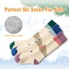 Moon Tree Boys Ski Socks for Kids Winter Warm Snowboarding