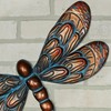 Summer Beauties Butterfly and Dragonfly Metal Wall Art Set of