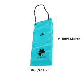 TOTMOX 50PCS Hanging Car Trash Bag Can Premium Waterproof Litter Garbage Bag Organizer