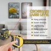 Chamgeco Almighty Ruler Laser Rangefinder, 3-in-1 Infrared Laser Tape Measure,