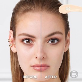 L’Oréal Paris True Match Radiant Serum Concealer, Brightening Under Eye Concealer Make Up with 1.5% Hyaluronic Acid and Caffeine, N2, 0.33 Oz