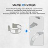 2 Inch (50.8 mm) Stainless Steel Welding Tacking Band Clamp,Clamp-On