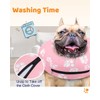 Supet Supet Inflatable Dog Cone Collar Alternative After Surgery, Dog