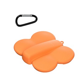 OldPAPA Storage Box with Hooks, Portable Carry Bag for Travel, orange