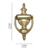 eSplanade Imperial Georgian Colonial Style Anchor Angle Guardian Brass Door
