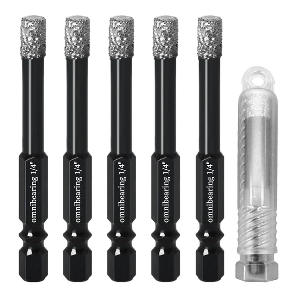 Dry Diamond Drill Bits Set,with Hex Shank Porcelain Hole Saw