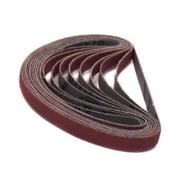 Lumberton Sanding Detailer Replacement Belts, 400 Grit, 10-Pack