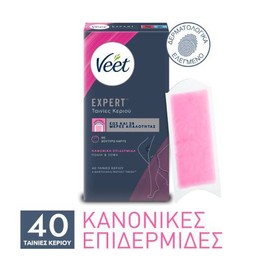 Veet Expert Hair Minimizer Depilatory Tapes for Normal Skin, 40pcs