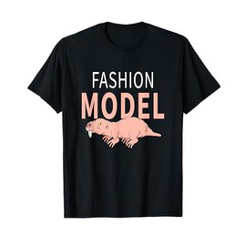 Naked Mole Rat Fashion Model T-Shirt