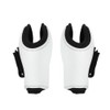 4PCS White PU Shell Horse Front Back Leg Guard Boot