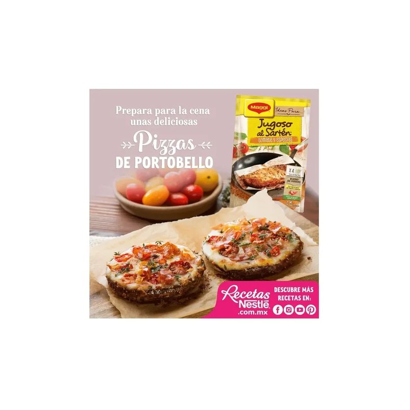 Nestle Hoja Sazonadora Maggi Jugoso Al Sartén® Con Tomate