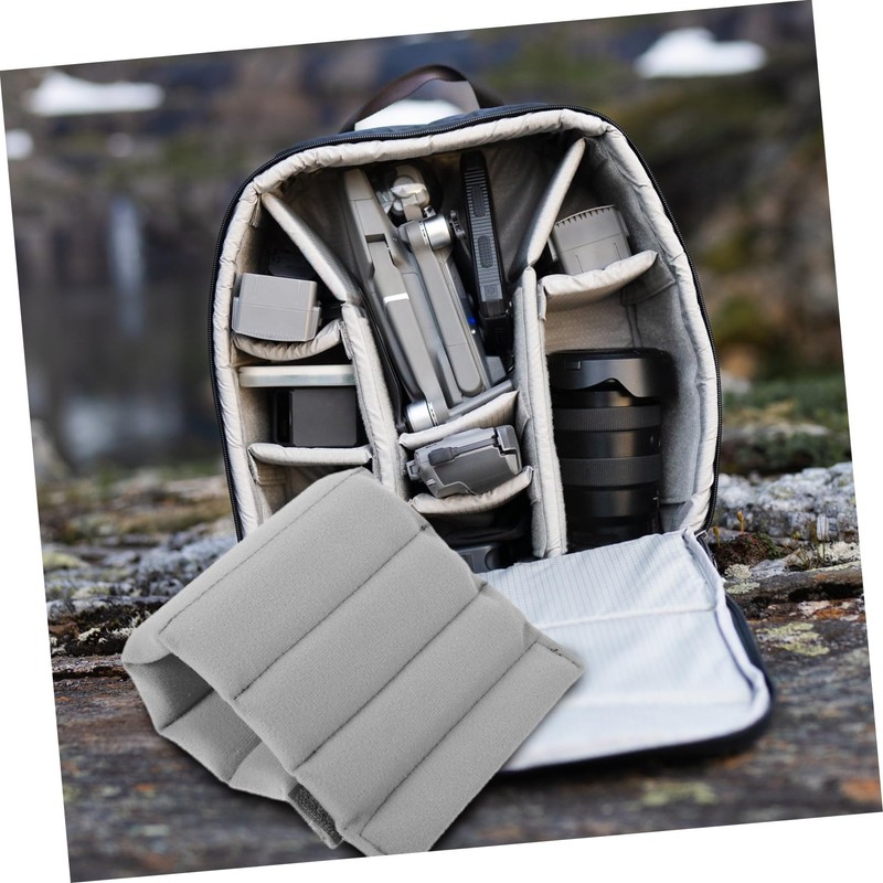 NOLITOY 2Pcs Camera Bag Padded Dividers Lightweight Shockproof Insert Partitions