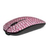 WONGS Luxury Full Stars Pink Crystal Rhinestone Rechargeable Slim Silent