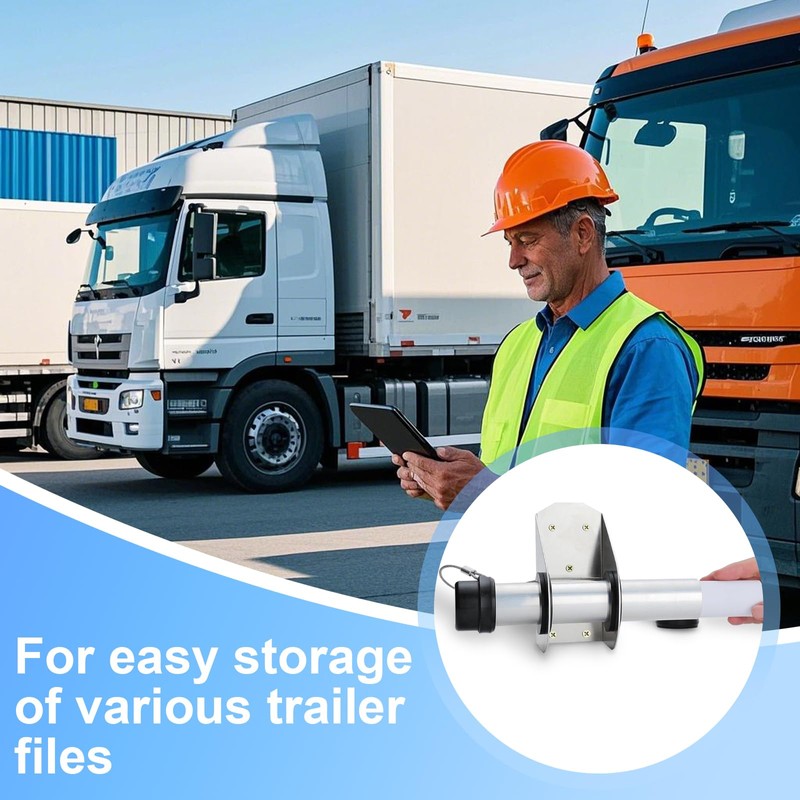 PRINIC 16 Pack Trailer Document Holder Registration Card Box with