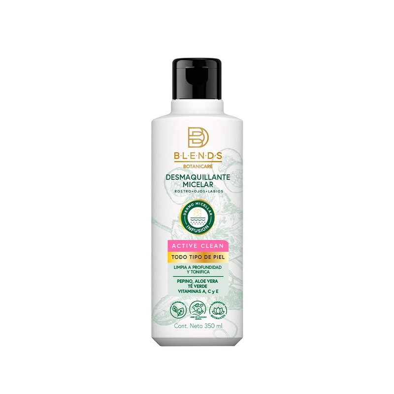 Blends Botanicare Desmaquillante Micelar Detox 350ml
