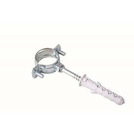 20mm-24mm / 1/2" Metal Pipe Clip with Screw / Pipe Bracket / Tube Clamp