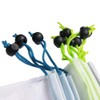 VERALY.MX Set 12pzs Bolsas Ecológicas Reutilizables Malla Lavables Para Guardar