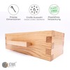 JOWE Furniture Handles Made of Wood Including Screws – Pack