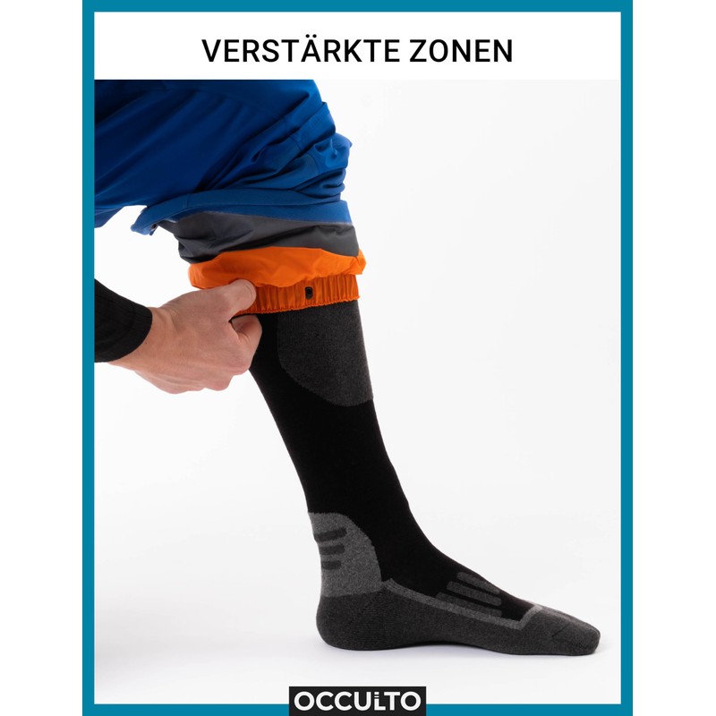 Occulto Men's & Women's Merino Ski Socks Pack of 2