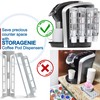 STORAGENIE Coffee Pod Holder Side Mount K Cup Pods Dispenser