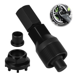 YHNDECO Kurbelabzieher Fahrrad, Tretkurbel Abzieher, 42mm Fahrrad Tretlager Werkzeug 8 Zähnen, für Viele Fahrradtypen, Reparatur Wartung Entferner