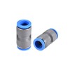 sourcing map Straight Push Connectors 16mm Quick Release Pneumatic Connector