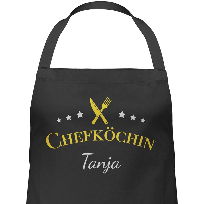 Geschenk mit Namen personalisiert by Shirtracer - Apron - Cooking