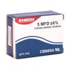 5uF 5MFD CBB65A Condensador de CA de arranque ovalado de