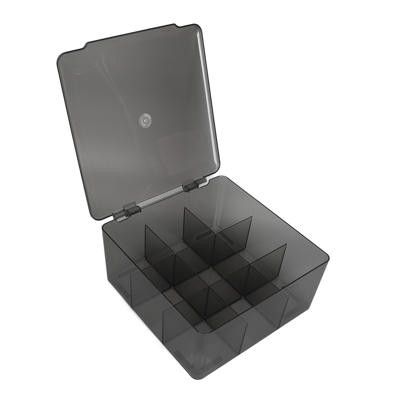 Flip Grids Storage Box Large Capacity Dustproof Easy Access Skincare