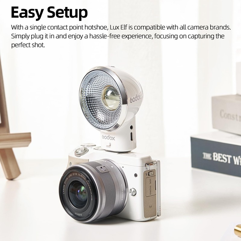 Godox LUX ELF Retro Flash for Canon, Sony, Leica, Fuji,