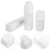Mipcase Airless Pump Bottle: 3pcs Pump Moisturizer Container Cosmetic Travel