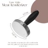 Bellemain Meat Pounder Flattener, Easy-Grip Meat Tenderizer, Stainless Steel Meat