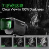 Night Vision Monocular Digital Infrared Monocular Telescope for 100% Darkness
