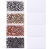 iwobi Pack of 800 Card Nail Plastic Head Push Pins