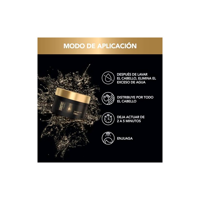 Sebastian Professional Dark Oil Mascarilla Brillo y Suavidad 150ml
