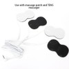 10pcs DC 3.5mm Pin Type Electrode Lead Wires Cable for