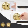 Gaurqiah Keyless Privacy Door Knob, Ball Design Doorknob for Interior,
