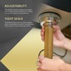 Highcraft 1-1/4” x 6” Threaded Tube 17-Gauge Brass Tube for