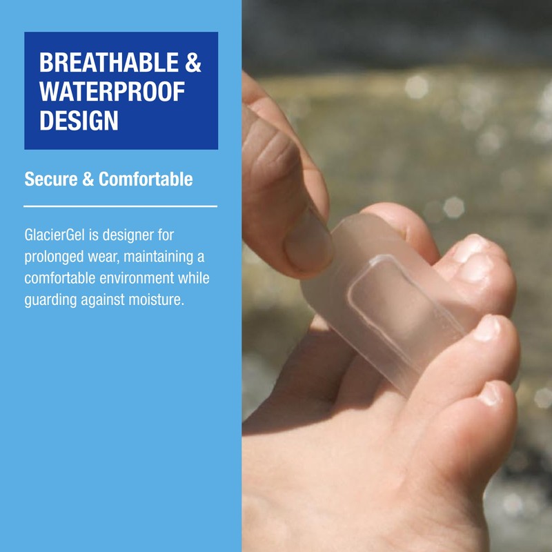 Adventure Medical Kits GlacierGel Blister and Burn Dressing - (Pack