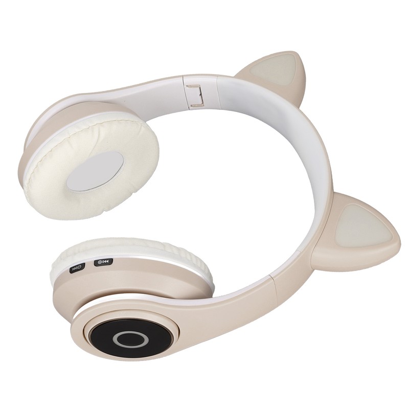LXB39A Cat Ear Bluetooth Headset Cute Adjustable Bass Portable Wireless