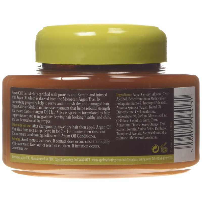 Argan Öil Hydrating Hair Mask with Moroccan Argan Oil Extract
