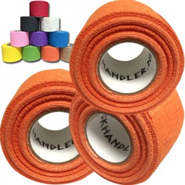 STICK HANDLER  Professional Hockey Grip Tape Pro Pack  (Orange | Three Pack)