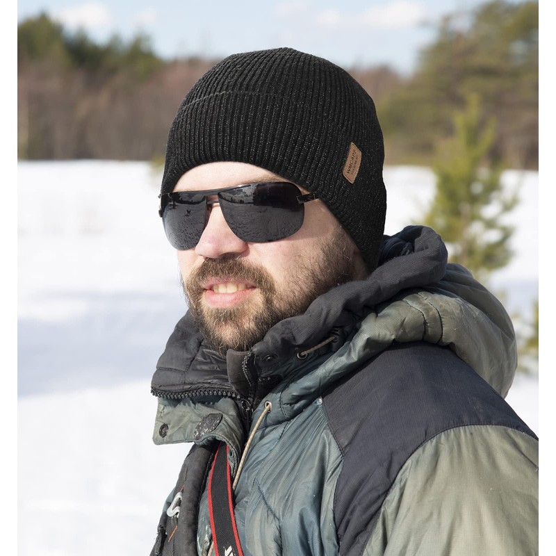 Wmcaps Beanie Hat, Men's Winter Warm Unisex Winter Hat Knitted