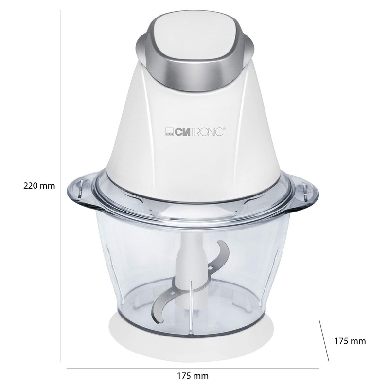 Clatronic MZ 3579 Multizerkleinerer, 2 in 1 Multizerkleinerer und Ice