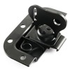 SQXBK Butterfly Turn Catch 2PCS Black Recessed Spring Loaded Butterfly