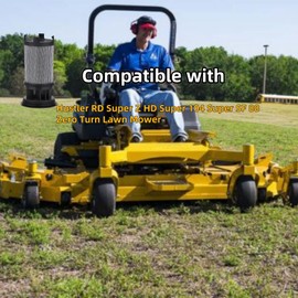 FLTRUCKTOP 602768X Hydraulic Suction Oil Filter Compatible with Hustler RD Super Z HD Super 104 Super SF 88 Zero Turn Lawn Mower