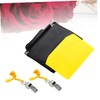 Kisangel 2pcs Set Referee Kit for Soccer Cards Pencil Scorebook